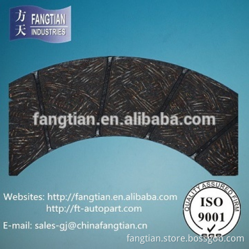 Non-asbestos Copper Wire Clutch Facing F-0449 For Cars